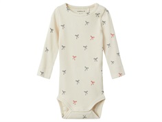 Name It body hvid swan med sløjfer